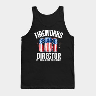 4th of July Fireworks Director Tank Top